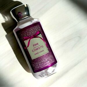 Signature collection, pink confetti, lotion, body